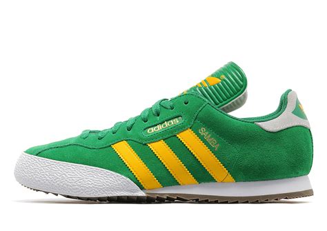 adidas green sneakers men.